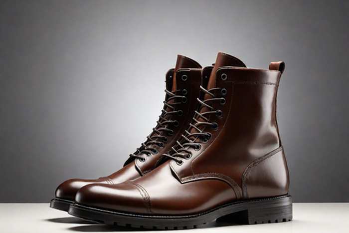AI-generated image of boots for men