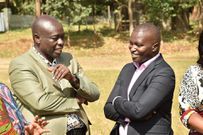 Deputy President Rigathi Gachagua with Ngaruiya Junior at a past event