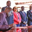 President William Ruto signs the County Governments Additional Allocations Bill at State House