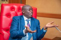 Deputy President Rigathi Gachagua in his office
