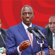 Collage of President William Ruto, Trade CS Moses Kuria and Interior CS Kithure Kindiki