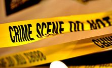 File image of a crime scene cordoned off