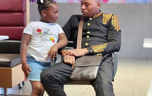 Content Creator Baba Talisha and his daughter Talisha