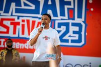 Jay Melody performing at Wasafi Festival in Mwanza on August 12, 2023