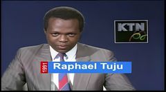 Raphael Tuju during his days at KTN