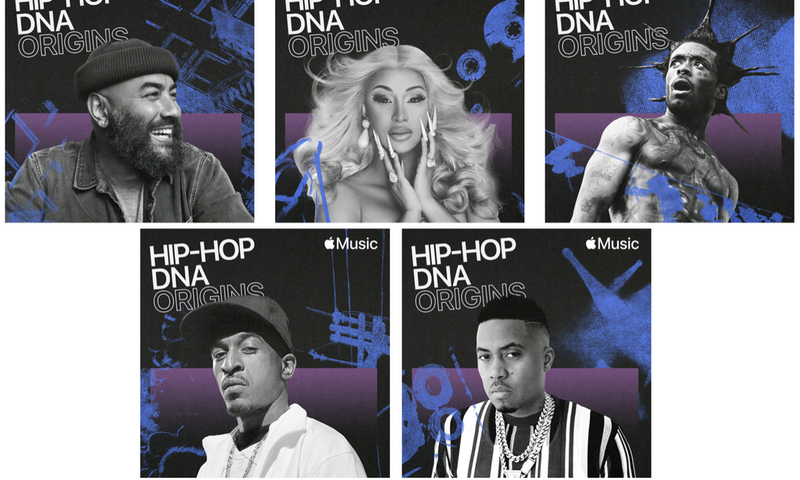 Apple Music celebrates 50 years of Hip Hop with new DNA audio series