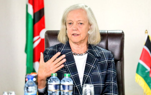 US Ambassador to Kenya Meg Whitman.
