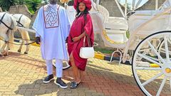 Mulamwah & Ruth K during their baby shower