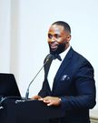 Investigative journalist John-Allan Namu speaking during a past function