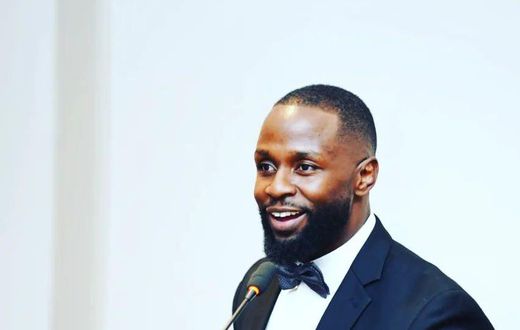 Investigative journalist John-Allan Namu speaking during a past function