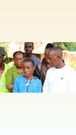 Gukena FM's MC Kajim when he visited the family of David Gitau in Gatundu