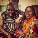 Shaffie Weru and his daughter Milan