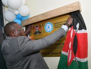 ICT CS Eliud Owalo opens the Office of Data Protection Commissioner regional office in Kisumu on January 26, 2024