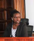 Nominated Senator Crystal Asige in the Senate