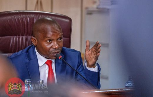 Interior CS Kithure Kindiki appeared before the National Assembly Committee on Petitions on March 21, 2024