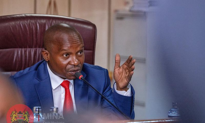 Interior CS Kithure Kindiki appeared before the National Assembly Committee on Petitions on March 21, 2024