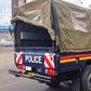 Kenya police car in a past arrest