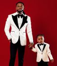 Diamond Platnumz and his son Naseeb Junior