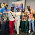 Kenya boy band Sauti Sol and Ivy Awino