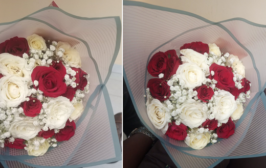 A bouquet of flowers