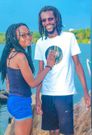 Raymond Nduga and Dorris Everlyne when they were still a happy couple