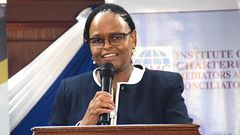 Chief Justice Martha Koome speaking during a past event