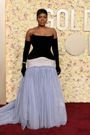 Fantasia Barrino attends the 81st Annual Golden Globe Awards at The Beverly Hilton on January 07, 2024 in Beverly Hills, California. (Photo by Amy Sussman/Getty Images)
