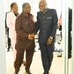 Director General of the International Labour Organization (ILO), Hon Gilbert Houngbo and COTU Sectretary General Francis Atwoli