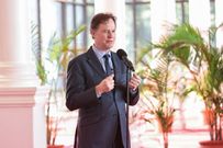 Meta Global President Nick Clegg at State House, Nairobi on March 18, 2024