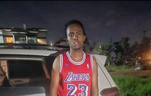 A driver who was captured on video assaulting a police officer in Kasarani has been arrested.