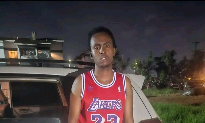 A driver who was captured on video assaulting a police officer in Kasarani has been arrested.