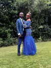 Tony Sherman with his fiancée Kendy