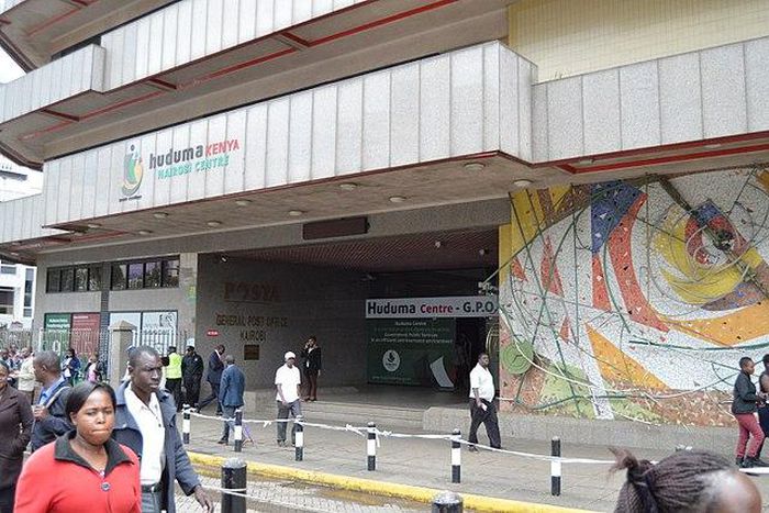 File image of the G.P.O. Huduma Centre