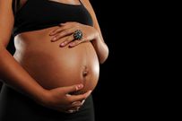 A pregnant woman