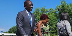 President William Ruto's daughters accompanied him to the Tyler Perry Studios in Atlanta