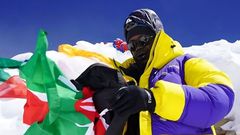 The late mountaineer Cheruiyot Kirui