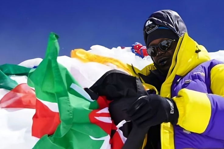 The late mountaineer Cheruiyot Kirui