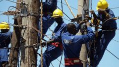 KPLC engineers at work