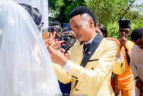 Stephen Kasolo weds lover Grace