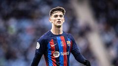 Gavi at the Supercopa de Espana