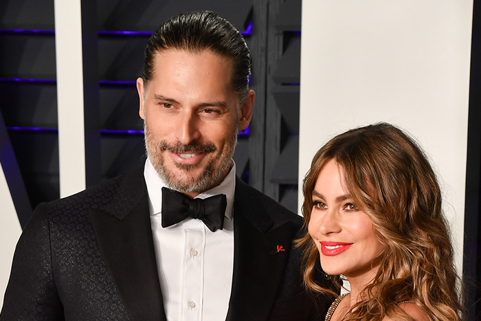 Joe with wife Sophia Vergara