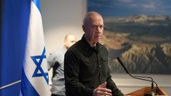 Israeli Defense Minister Yoav Gallant.Elad Malka (IMoD)/Handout/Anadolu via Getty Images