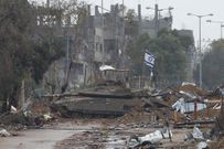 An Israeli tank near Gaza City on November 27.REUTERS/Ibraheem Abu Mustafa