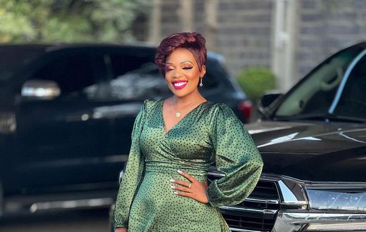 KTN Swahili news anchor and president of Kenya Editor's Guild, Zubeida Kananu