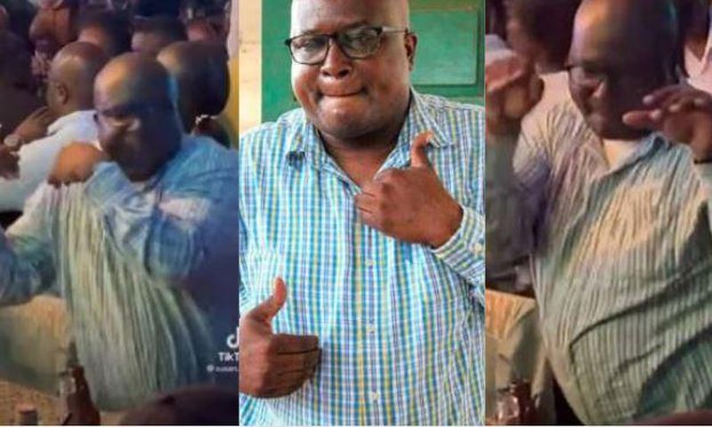 Dancing Kisumu Chief John Migun who has landed a new role in government to promote Huduma Center after viral video