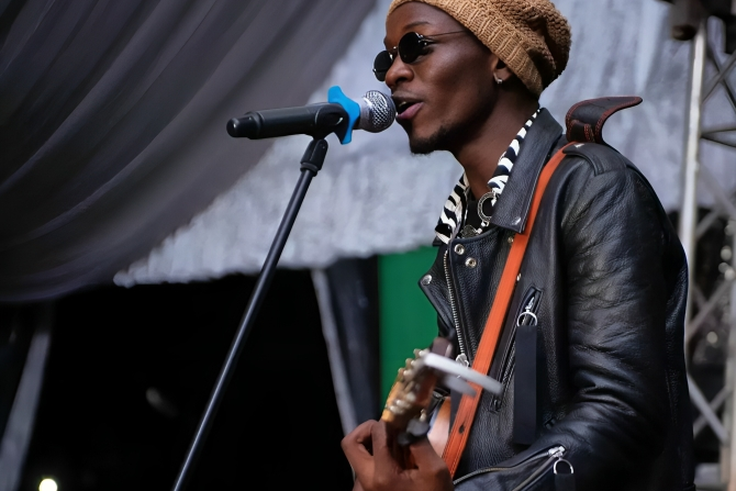 Ethan Muziki in a previous performance