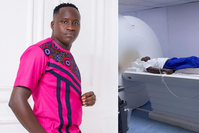 A collage containing photos of YouTuber Nicholas Kioko