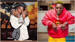 Nigerian singer Burna Boy and Ghanaian singer Shatta Wale [Instagram/BurnaBoyGram] [Instagram/ShattaWale]