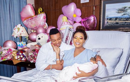 Vera Sidika, Brown Mauzo and their daughter