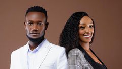 Director Trevor and his new presenter Eve Nyaga